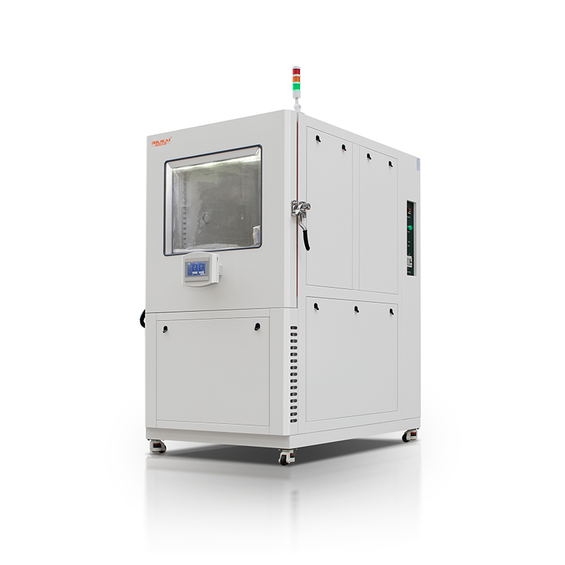 The RIUKAI Dust Test Chambers expose materials to dust in order to carry out dust-tight tests on automobiles in accordance with IP5X and IP6X.